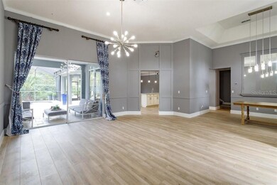 Formal Living room is open to Dining Room and feat