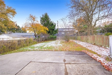 Fenced backyard featuring a patio