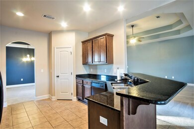 Kitchen, Dining Room, Living Room