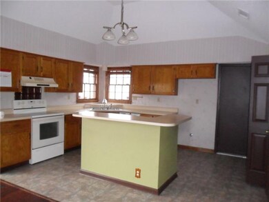 Nice open Kitchen with island.