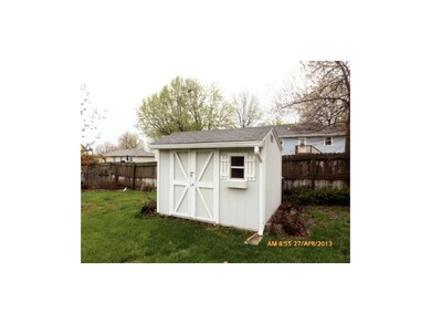 Nice shed for storage