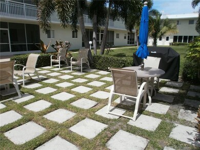 Courtyard adjacent to pool