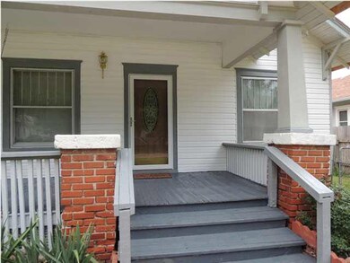 Covered Front Porch.