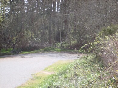 The lot is situated to the right of the end of the cul-de-sac.