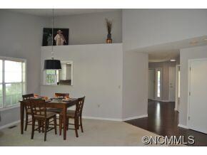 Living room out to foyer