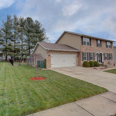 Attached 2 car garage