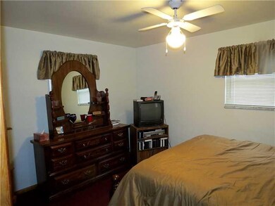 Master Bedroom. The 13X12 Master bedroom is locate