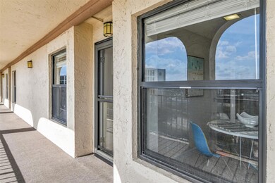 Exterior catwalks, impact windows in front, a scre