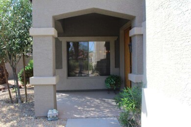 Covered front porch