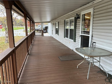 48' long x 8' wide covered front porch