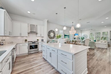 Kitchen to living