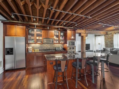 Fantastic open concept layout with industrial feat