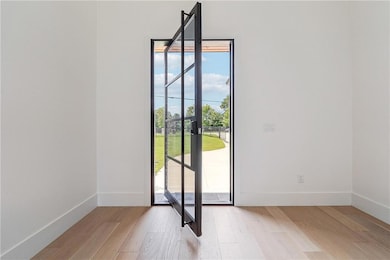 Custom Steel Frame Glass Entry Door