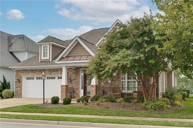 View of front of house featuring garage