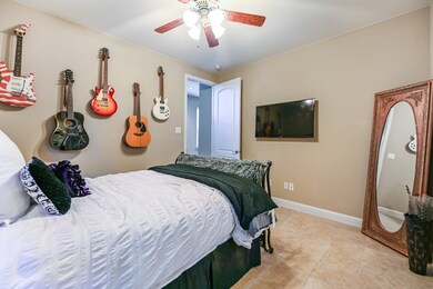 First floor bedroom w/access to back yard