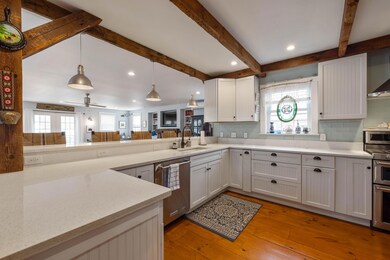 Breakfast Bar, View to Living, Dining