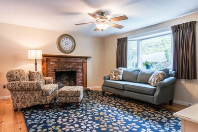 Living Room with Fireplace