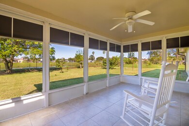 Patio Screened and Pull Down Shades