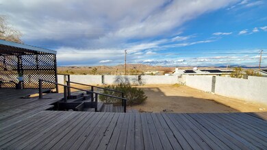 view from deck facing north