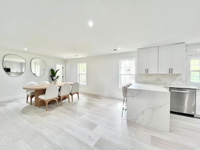 Kitchen with plenty of natural light, stainless st