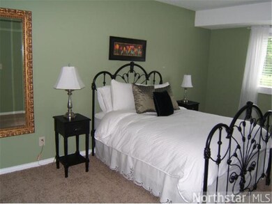 Sizable Master Bedroom with Walk-in Closet and Wal