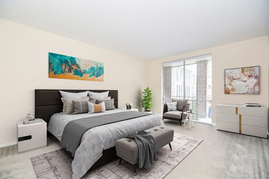 This photo has been virtually staged to show the potential of the home, and to help show the scale of the furniture the room can accommodate