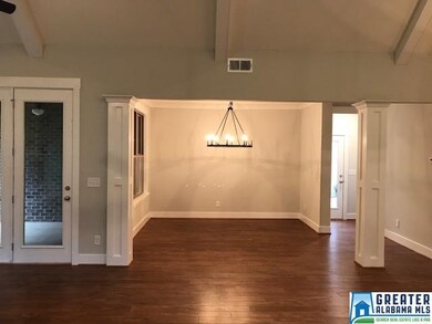 Lovely formal dining area off the kitchen area.