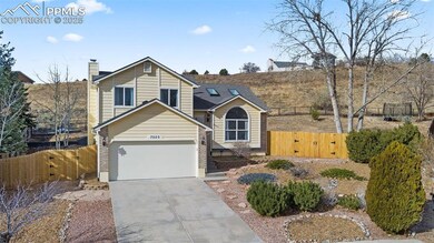 Front of property with a garage