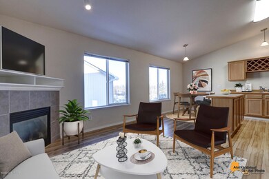 Living Room w/Gas Fireplace