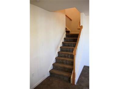 Front Stairs leading to upstairs bedrooms.