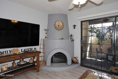 Great Room-Kiva Fireplace