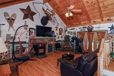 Open Concept Living Room when you walk into the home
