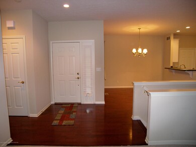 Foyer and Dining from Living Room