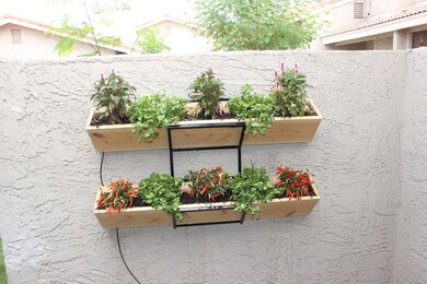 Custom planter