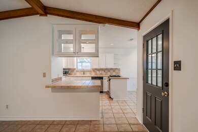 From family room looking into the kitchen
