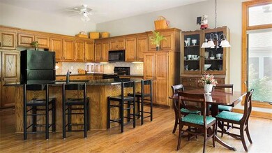 Cozy Eat-In/Breakfast space; looks out on deck