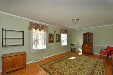Living Room has hardwood floor