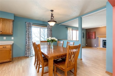 Open dining area