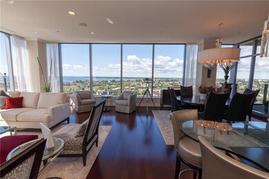 Living/Dining and views.