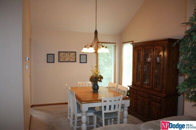 This Dining Room is spacious and opens to the Living Room and easily assessable to the Kitchen.