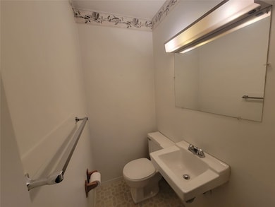 1/2 Bath off Kitchen