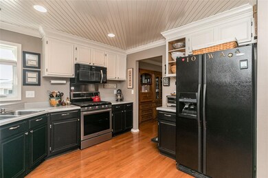 Kitchen with hardwood floors