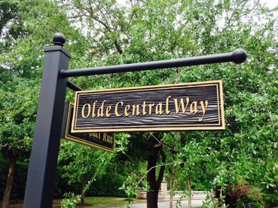 Olde Central Way Sign