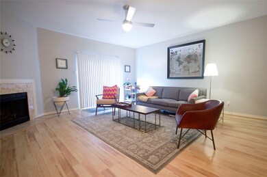 Large living area with patio access