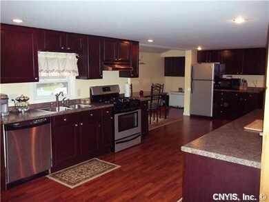 Kitchen Kitchen is open to the entire first floor 