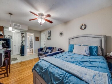 Hardwood and tile flooring