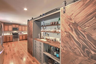 Pantry / Bar Area in Kitchen.  Pantry Cabinet is negotiable 