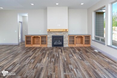 Custom Built Ins in Living Room