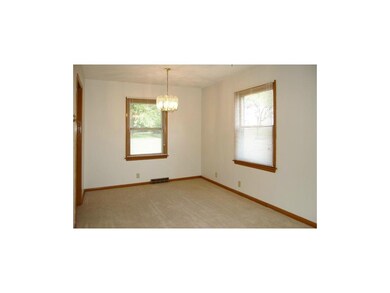 Dining room 10' x 9' with two windows for plenty o