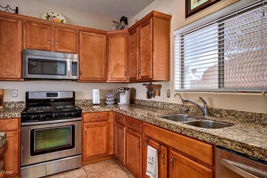 Kitchen with Granite Counters